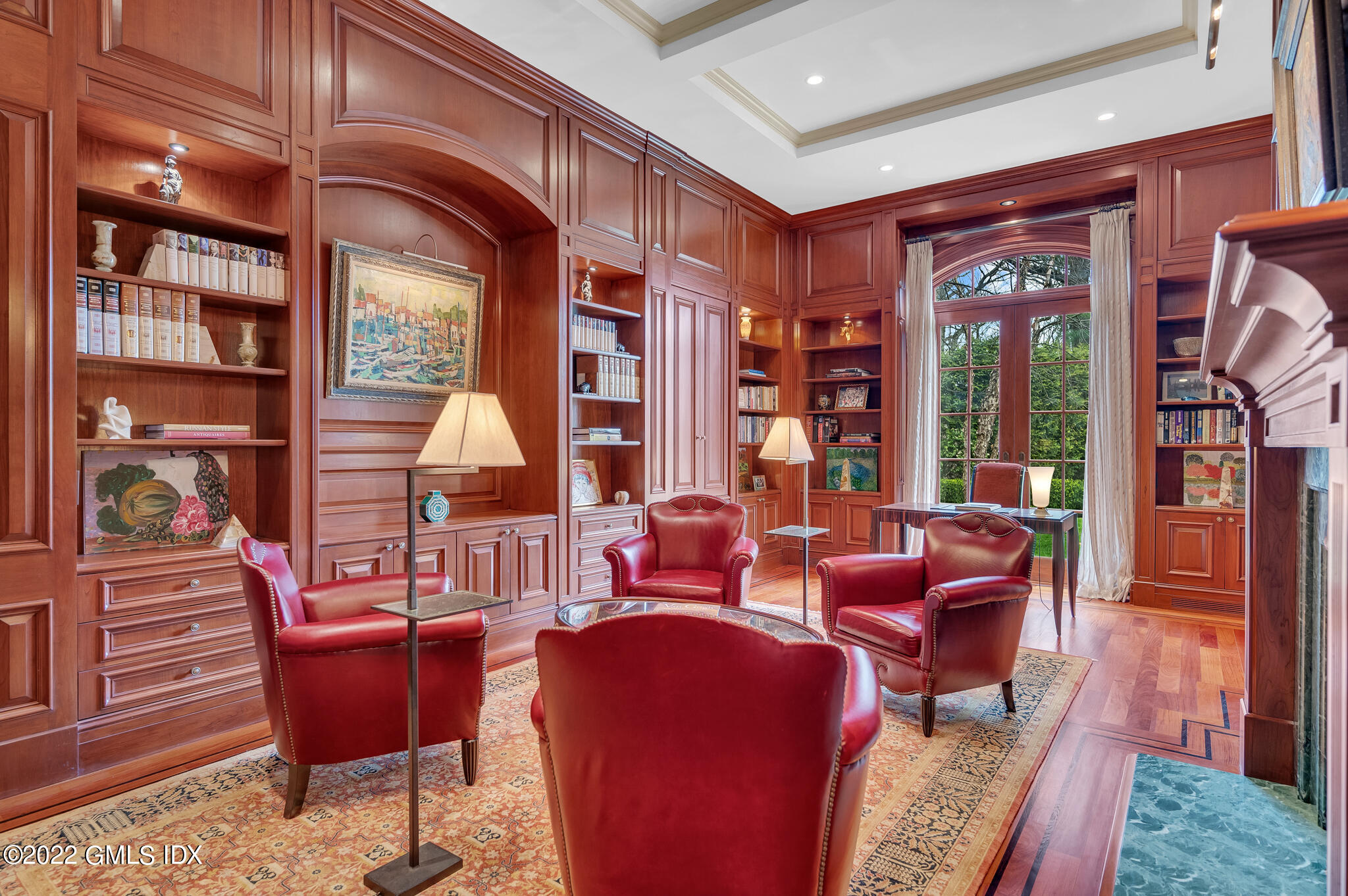 19 French Road Greenwich, CT 06831 - Photo 8 of 32 a living room with furniture and large window