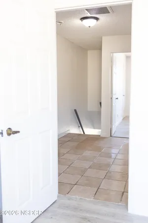 a view of a room with a sink