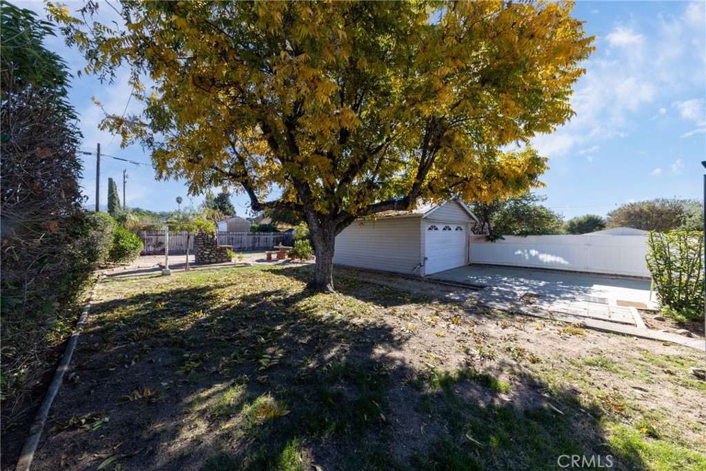 1208 Ohio Street Redlands, CA 92374 - Photo 11 of 14 a backyard of a house with a tree