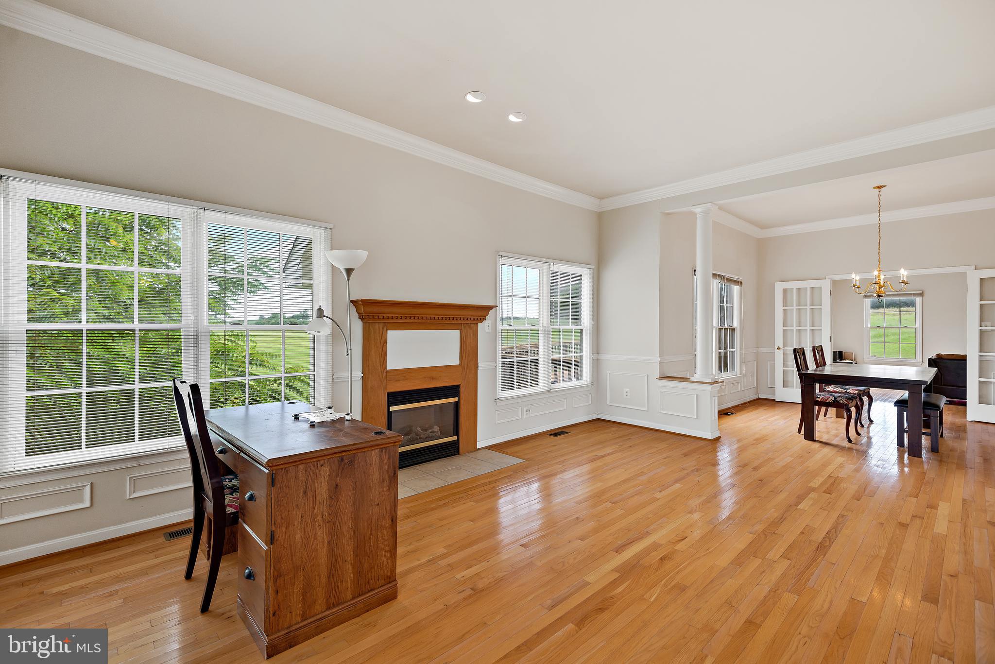 3356 Park Mills Road Frederick, MD 21704 - Photo 27 of 80 a view of a livingroom with furniture window and wooden floor