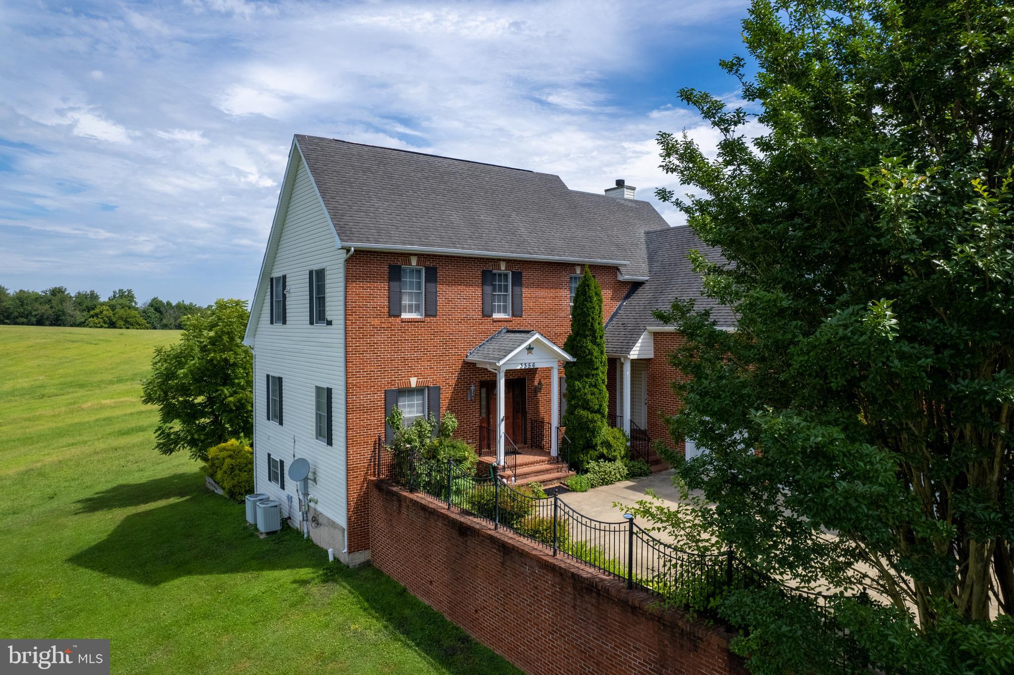3356 Park Mills Road Frederick, MD 21704 - Photo 3 of 80 front view of house with a yard