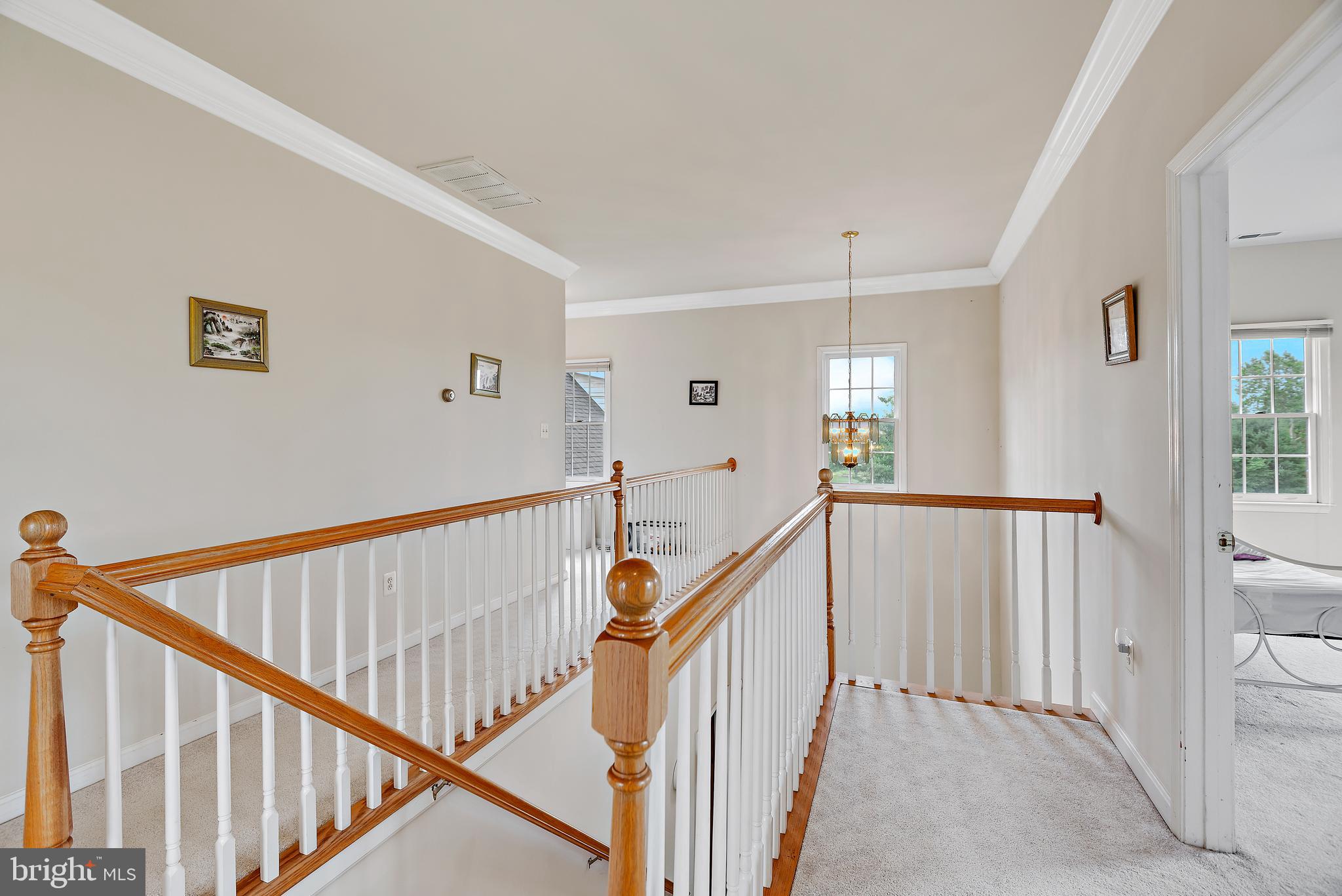 3356 Park Mills Road Frederick, MD 21704 - Photo 31 of 80 a view of a hallway with stairs