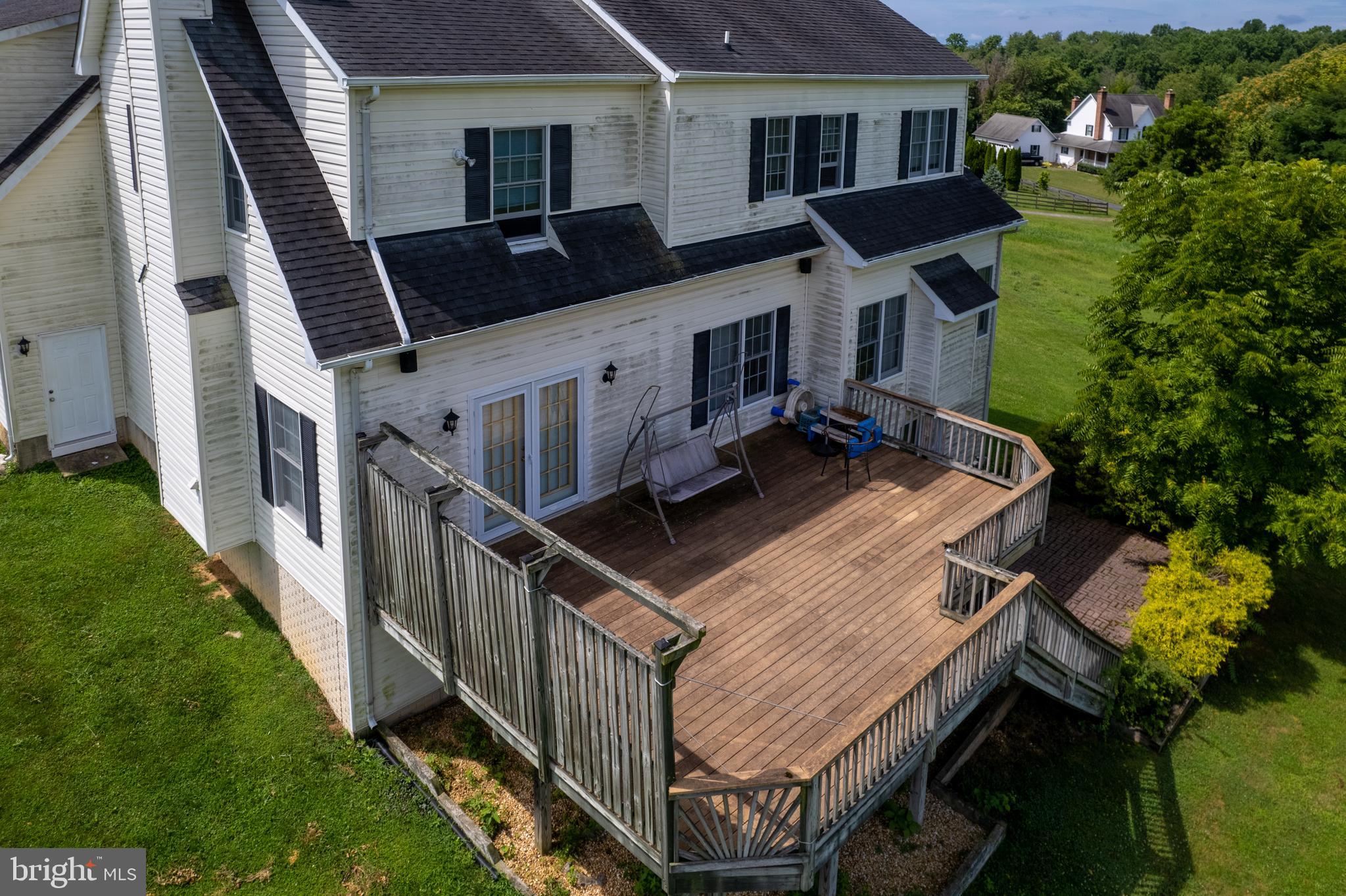 3356 Park Mills Road Frederick, MD 21704 - Photo 77 of 80 a view of a house with backyard and porch