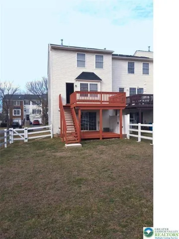 a view of a house with a balcony