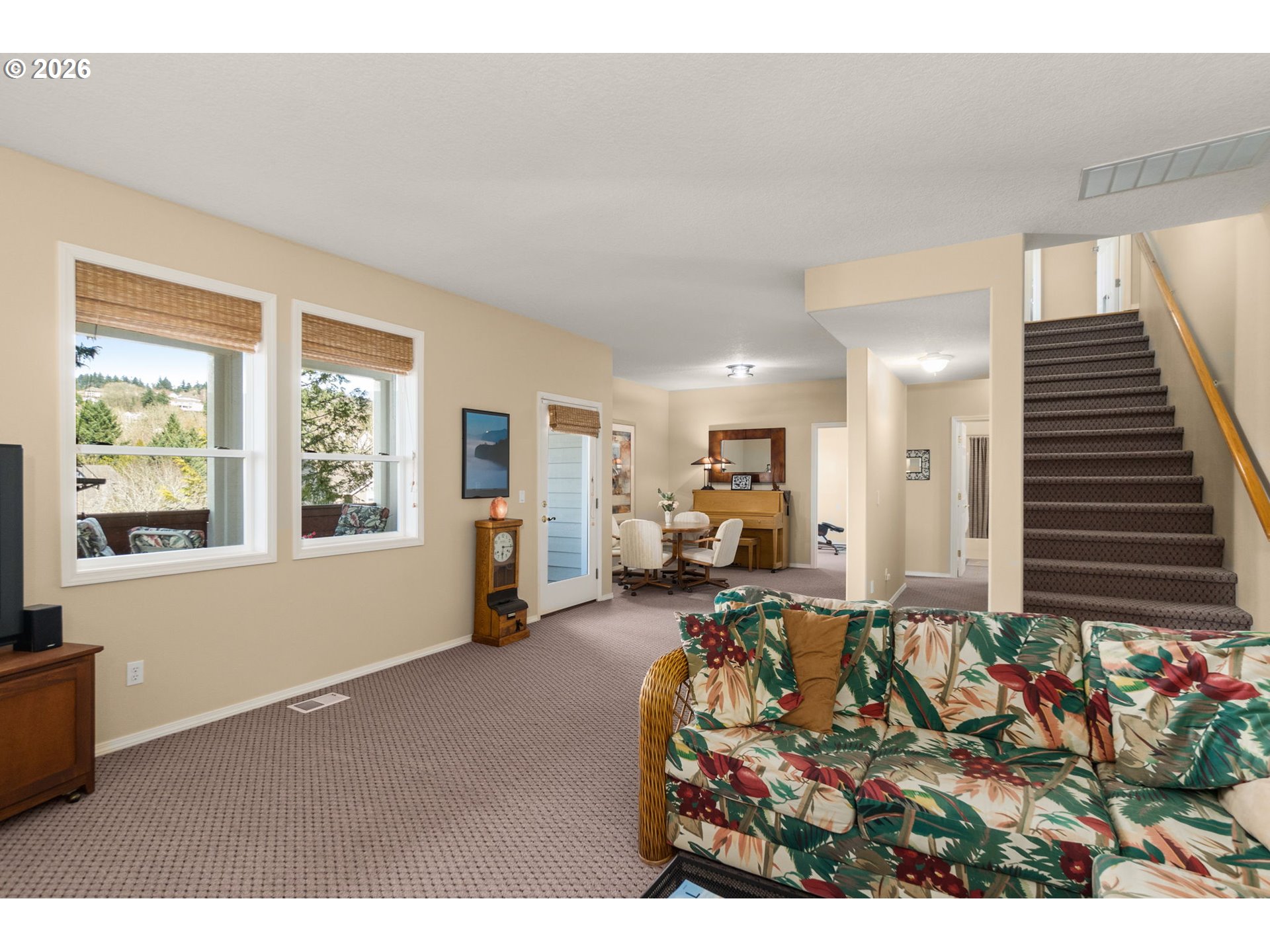 9625 Northwest Fleischner Street Portland, OR 97229 - Photo 32 of 39 a bed room with furniture and a window