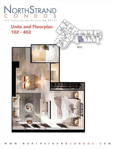 $220,000 | 133 Salem Street, Unit 102, Revere, MA 02151