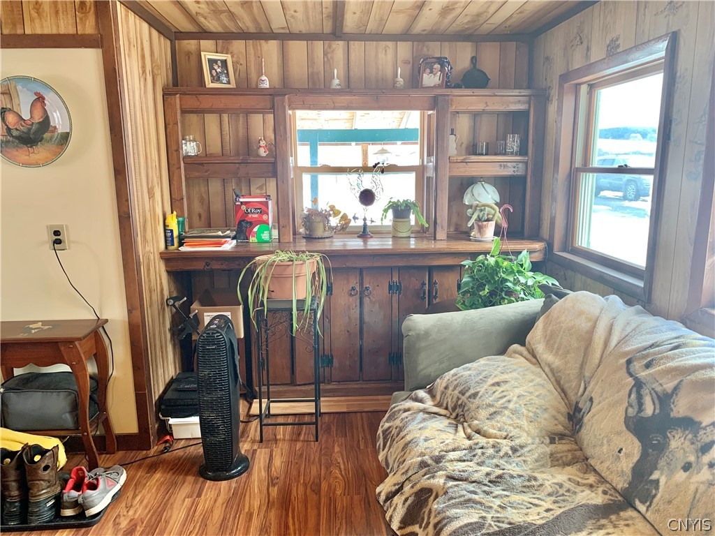 3403 Burke Road Vernon, NY 13477 - Photo 11 of 42 A convenient shelf and cabinet serves as storage f