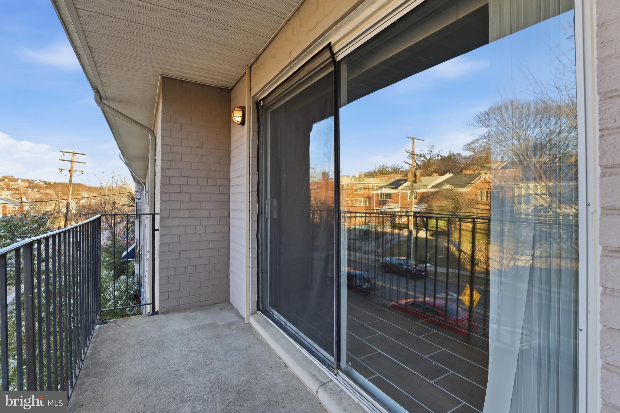 625 Chesapeake Street Southeast, Unit 301 Washington, DC 20032 - Photo 18 of 23 a view of a balcony
