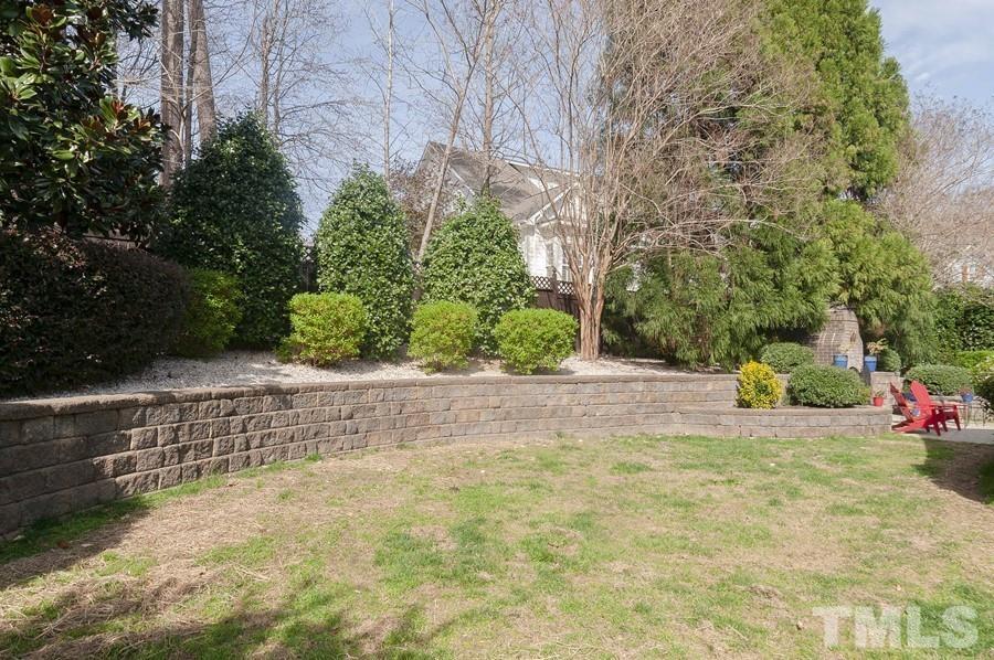3317 Canoe Brook Parkway Raleigh, NC 27614 - Photo 60 of 67 a view of backyard with outdoor seating and green space