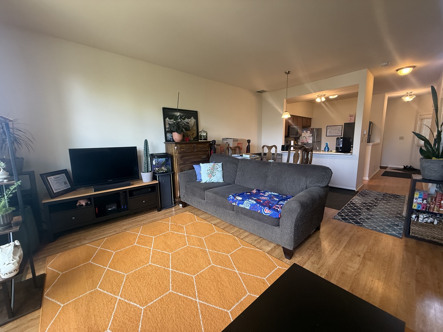348 Fallbrook Court Schaumburg, IL 60107 - Photo 7 of 21 a living room with furniture and a flat screen tv