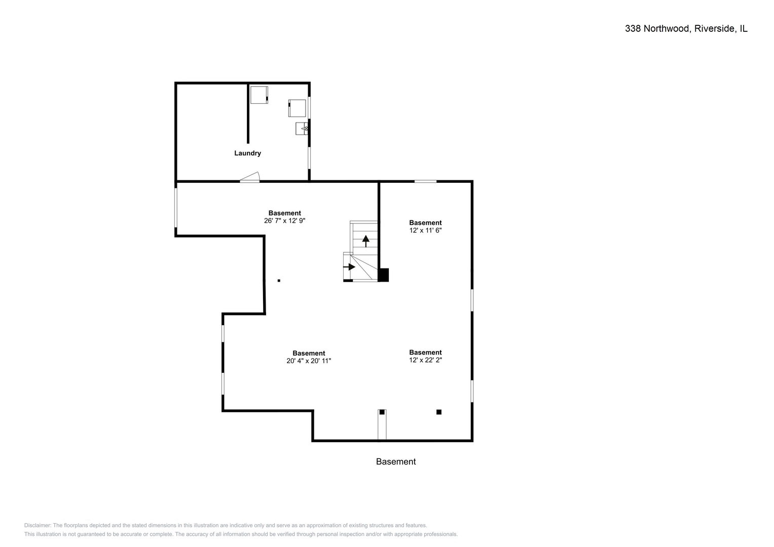 338 Northwood Road Riverside, IL 60546 - Photo 29 of 30 a picture of floor plan