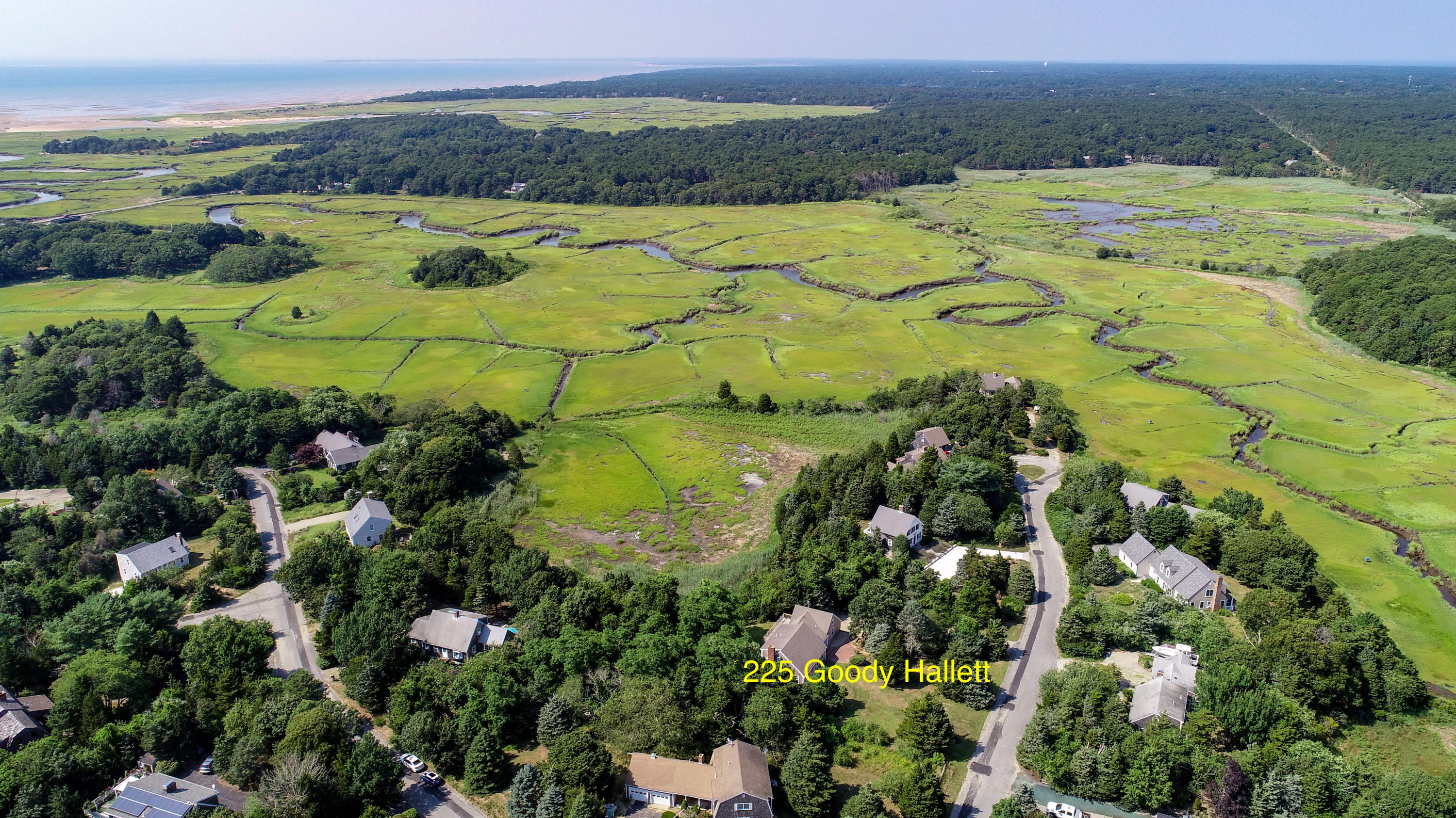 225 Goody Hallet Drive Eastham, MA 02642 - Photo 4 of 45 a view of a houses with a lake view