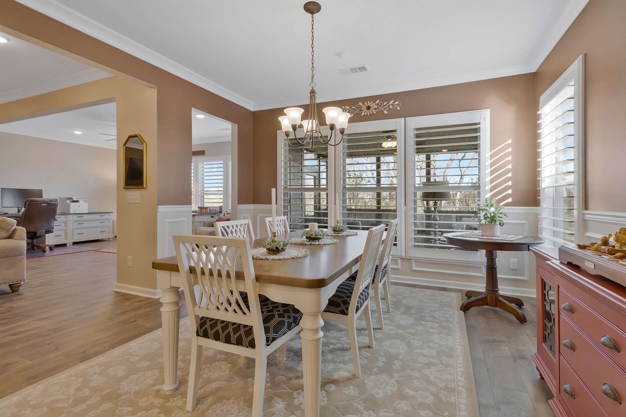 2132 Loudon Hill Spring Hill, TN 37174 - Photo 15 of 54 a view of a dining room with furniture window and outside view