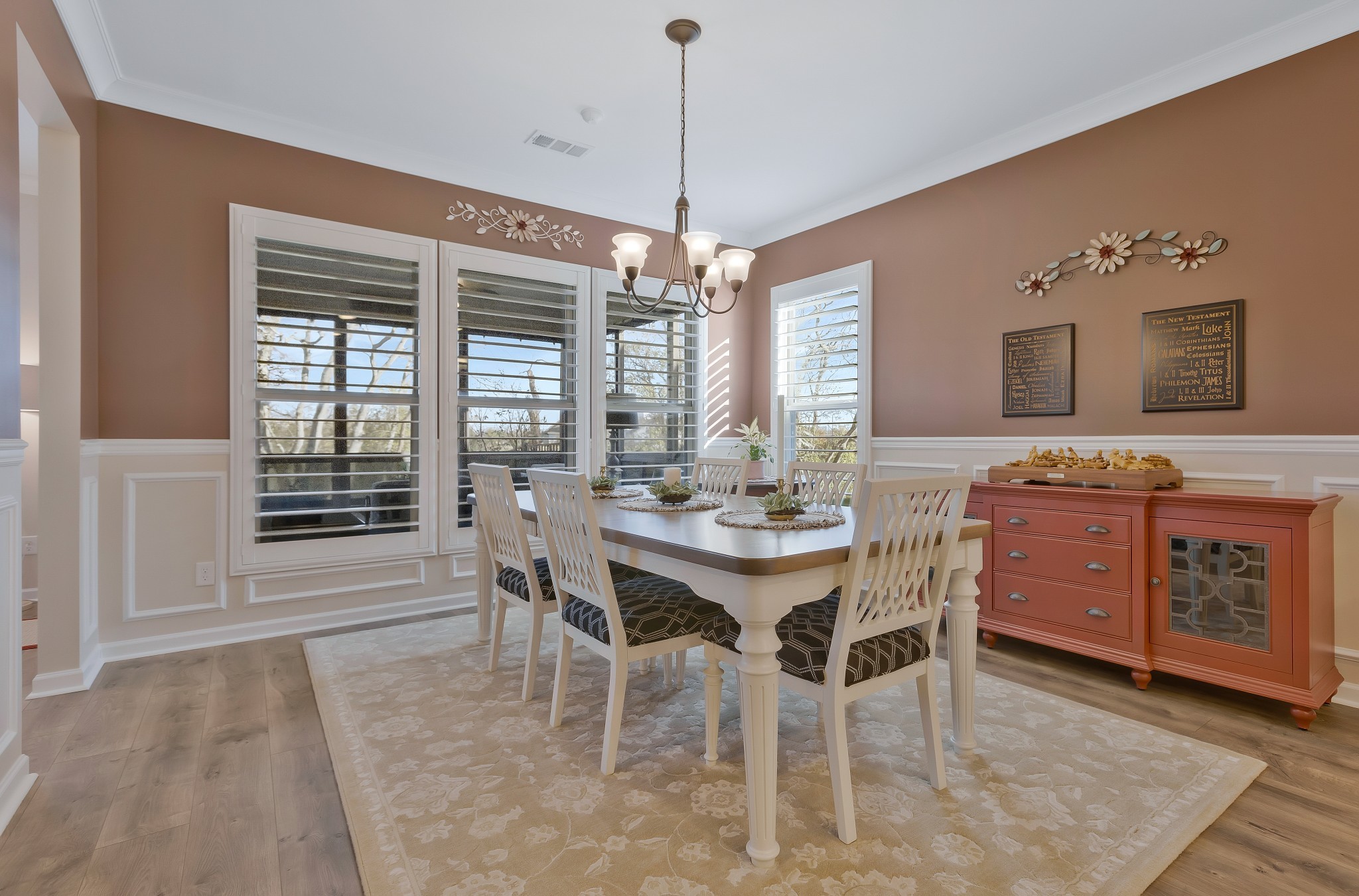 2132 Loudon Hill Spring Hill, TN 37174 - Photo 16 of 54 a dining room with furniture a chandelier and window