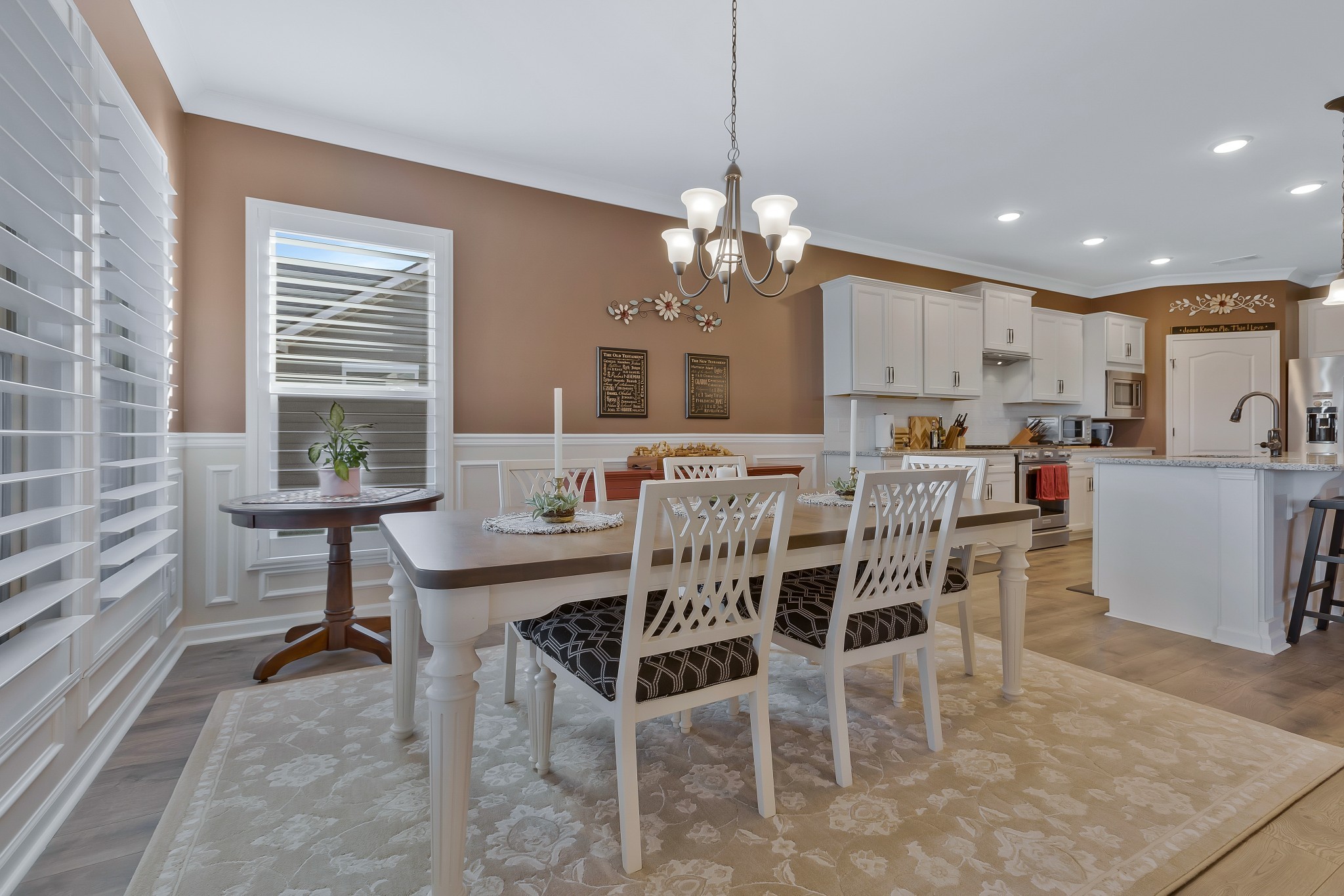 2132 Loudon Hill Spring Hill, TN 37174 - Photo 17 of 54 a view of a dining room with furniture and a chandelier