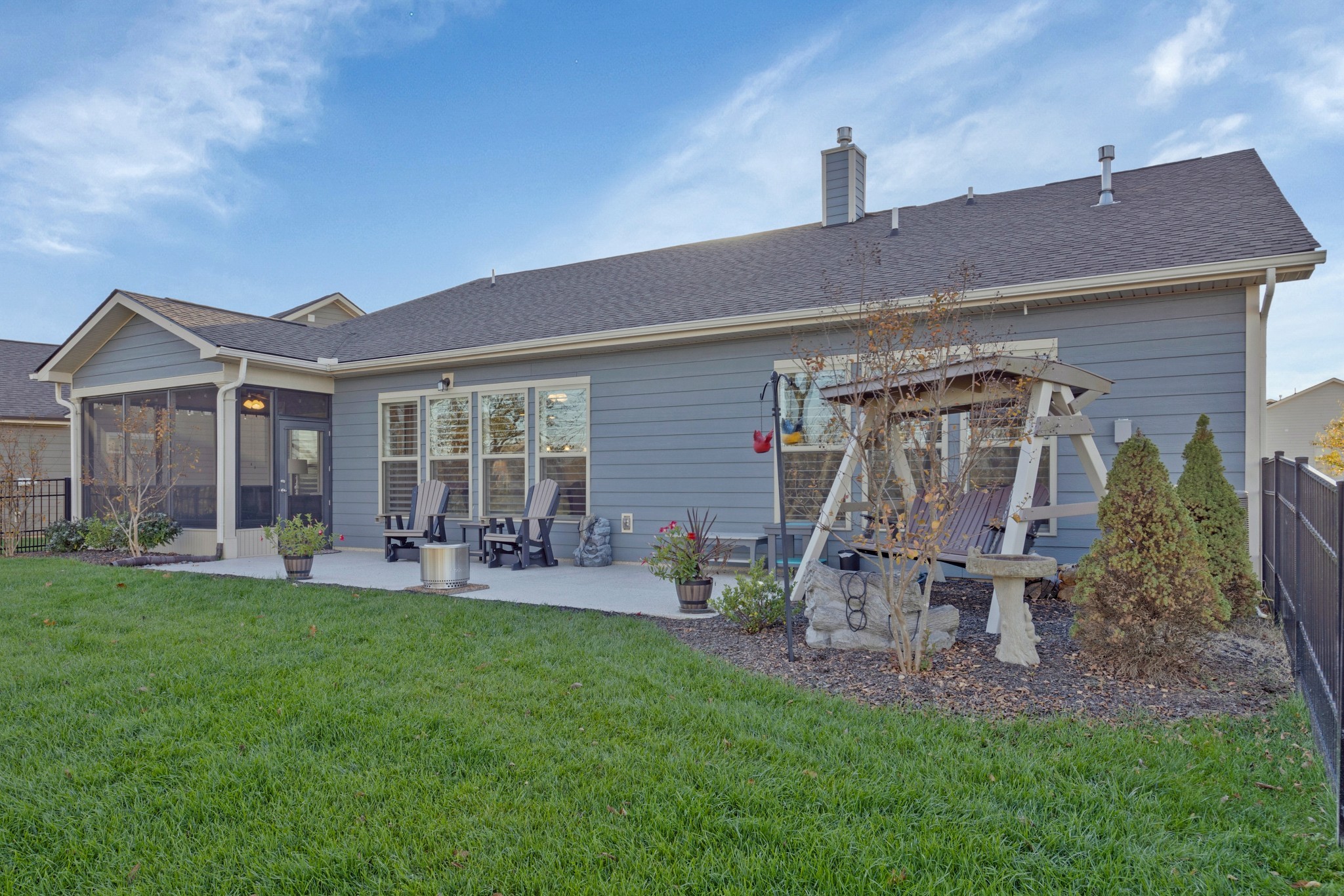 2132 Loudon Hill Spring Hill, TN 37174 - Photo 37 of 54 a view of a house with a yard and sitting area