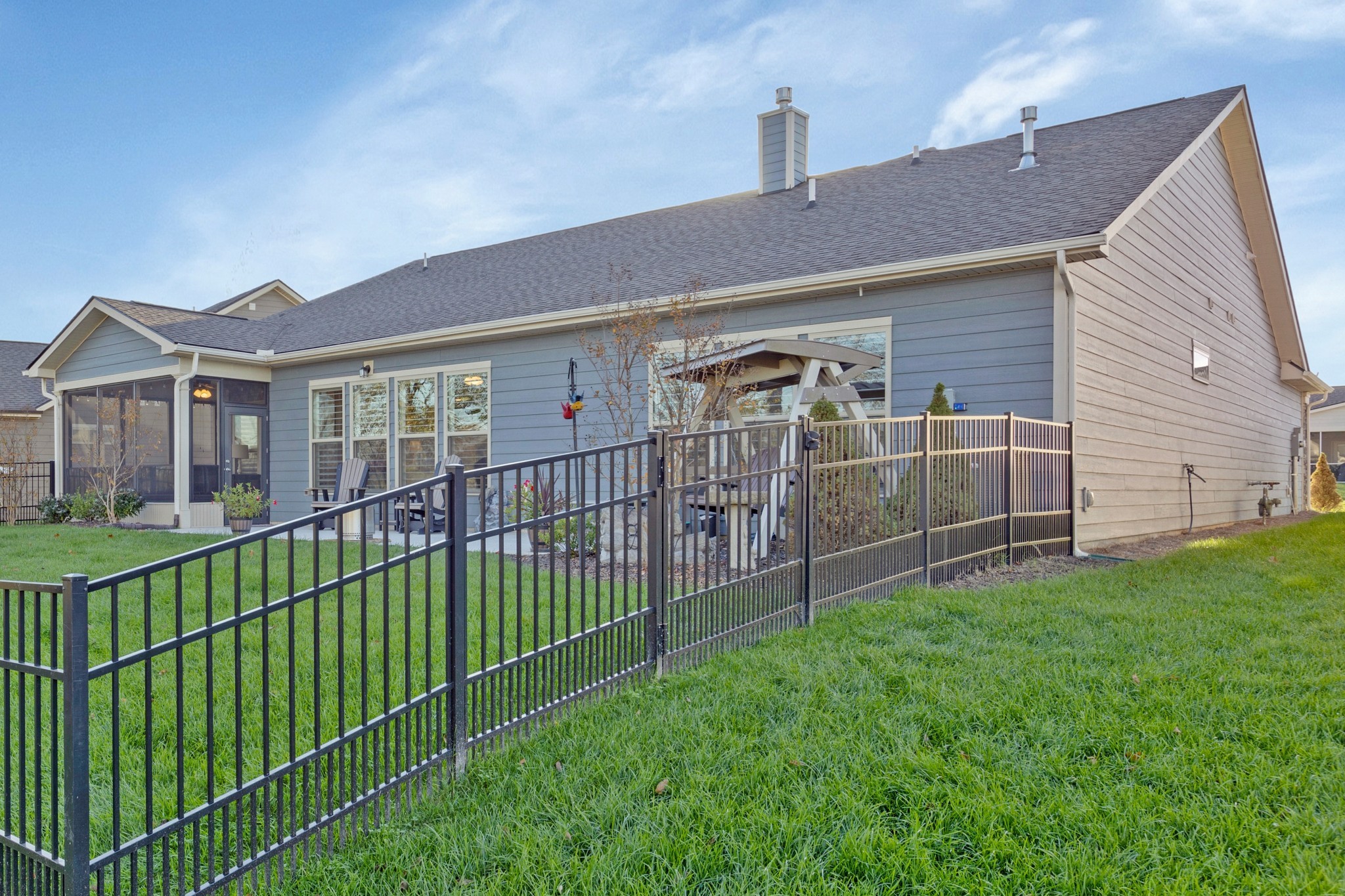 2132 Loudon Hill Spring Hill, TN 37174 - Photo 38 of 54 a view of a house with a backyard and porch