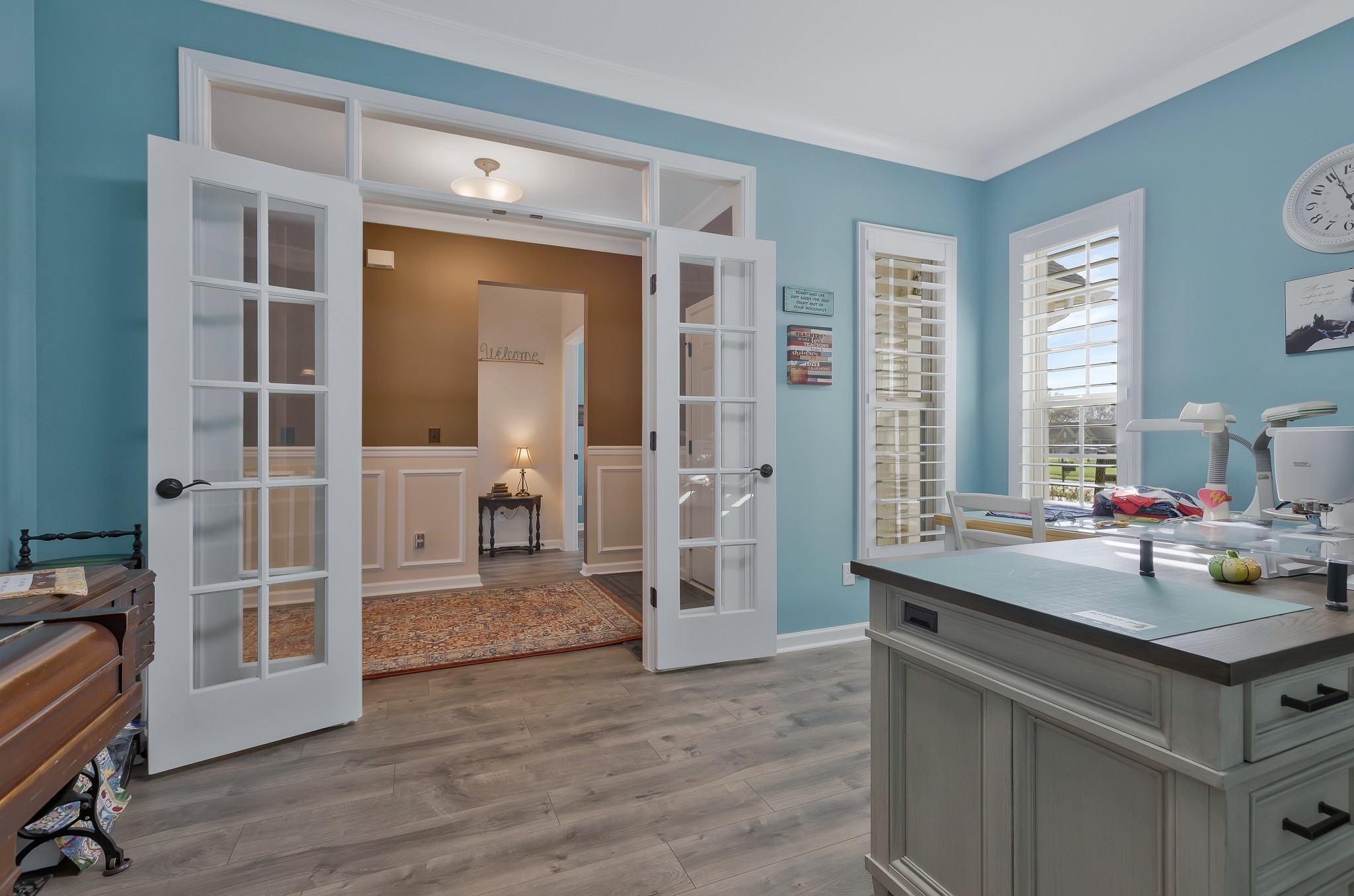 2132 Loudon Hill Spring Hill, TN 37174 - Photo 6 of 54 a kitchen with a sink and a refrigerator