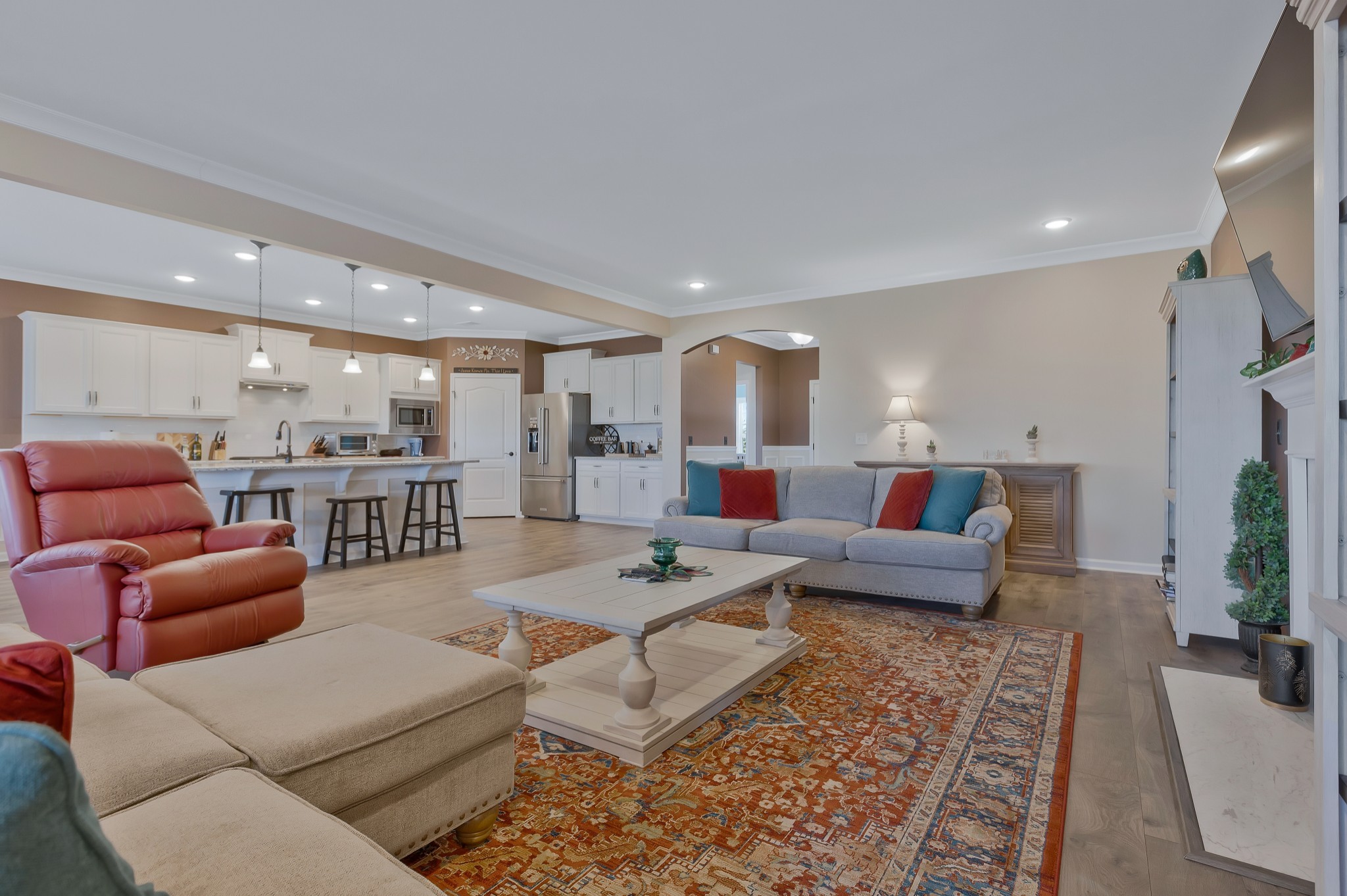 2132 Loudon Hill Spring Hill, TN 37174 - Photo 9 of 54 a living room with furniture and a table