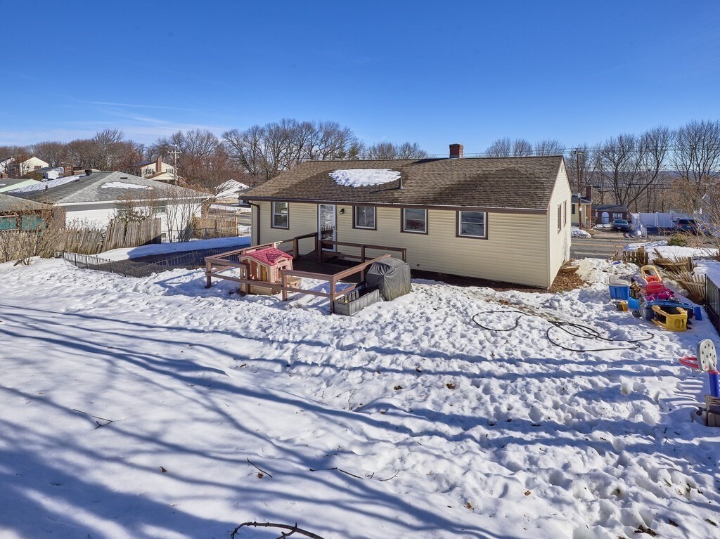 248 St Nicholas Avenue Worcester, MA 01606 - Photo 27 of 30 a view of a terrace with a bench