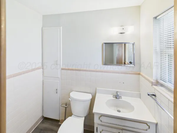 a bathroom with a sink and a toilet