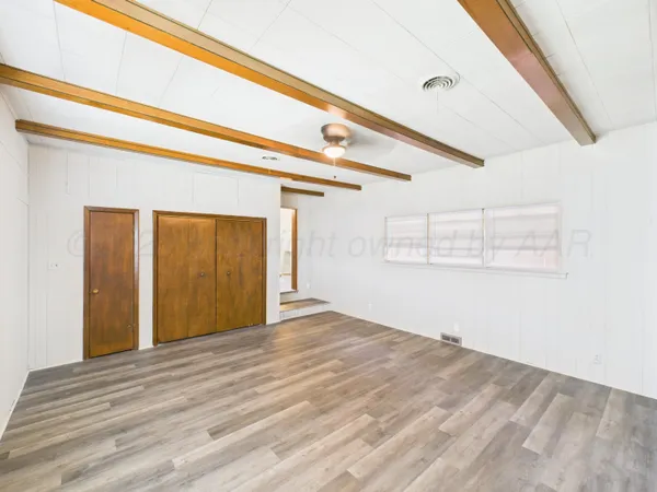 a view of empty room