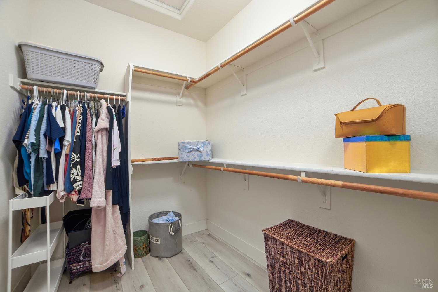 5305 Kirby Place Rohnert Park, CA 94928 - Photo 15 of 37 a view of walk in closet with clothes and shoes