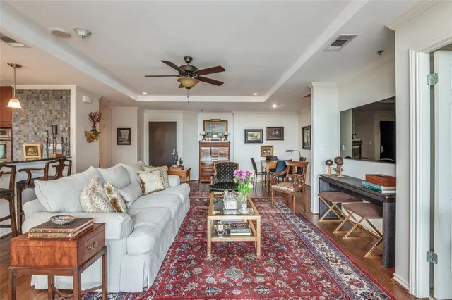 a kitchen with stainless steel appliances granite countertop a lot of counter top space