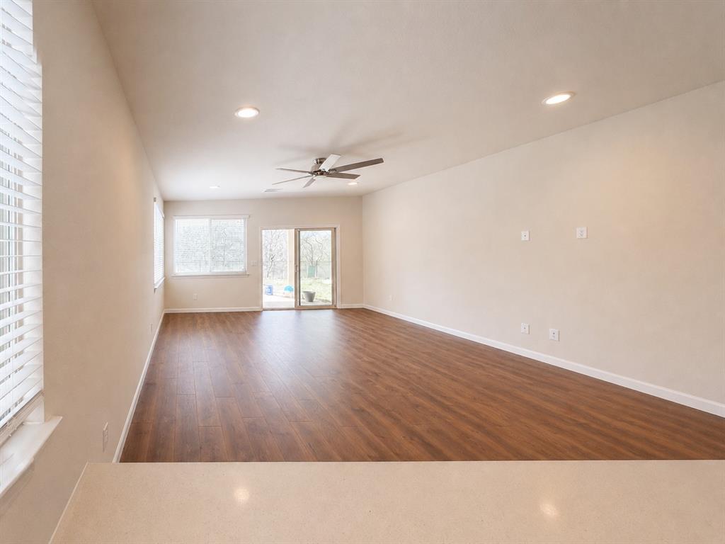 1224 Morning Ridge Trail Aubrey, TX 76227 - Photo 8 of 19 Living Room to Backyard View