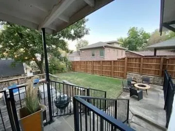 a view of outdoor space and yard