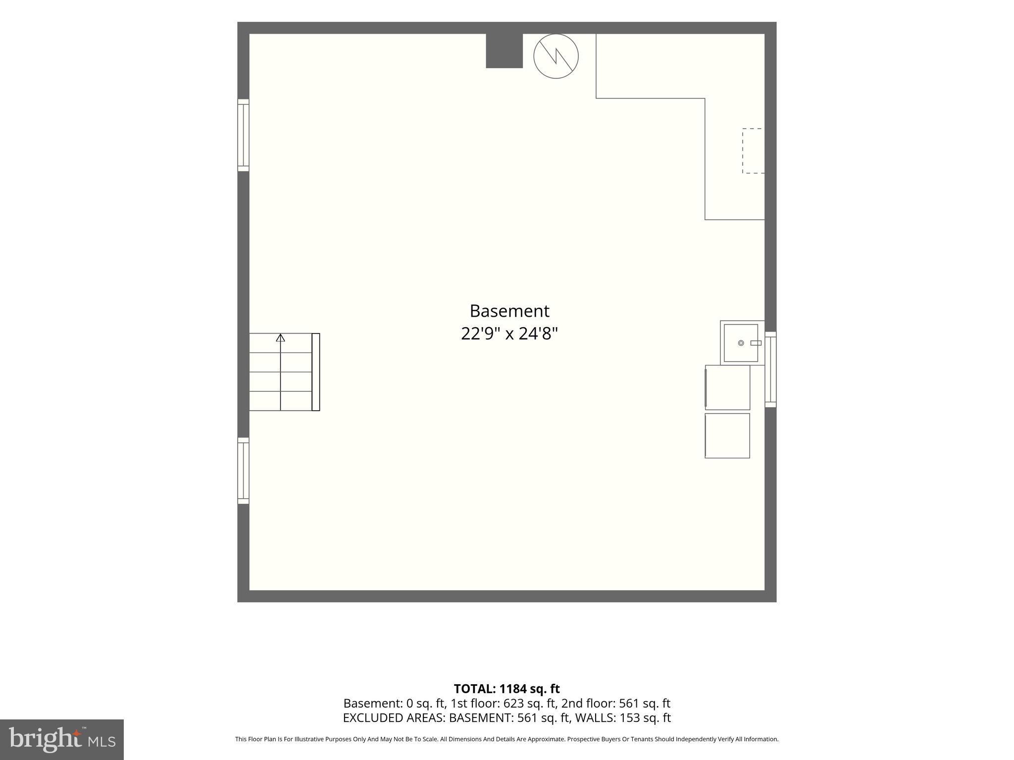 603 Hilltop Road Catonsville, MD 21228 - Photo 29 of 30 Basement Floorplan