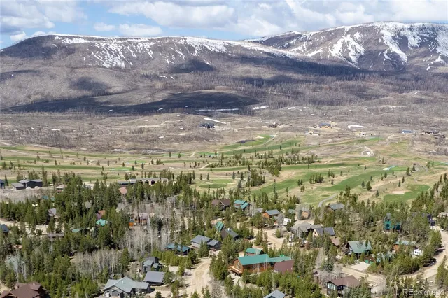 a car parked in a yard