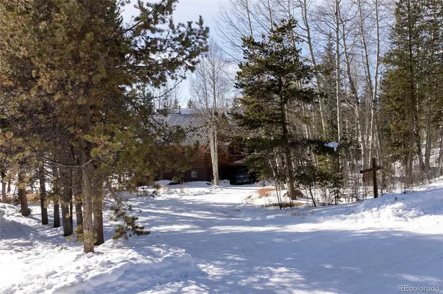 a view of road with covered with trees