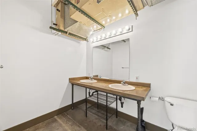 a view of a building with a street