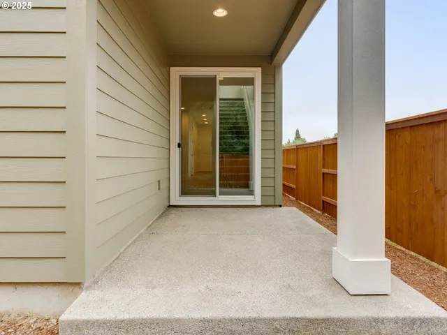 a view of front door