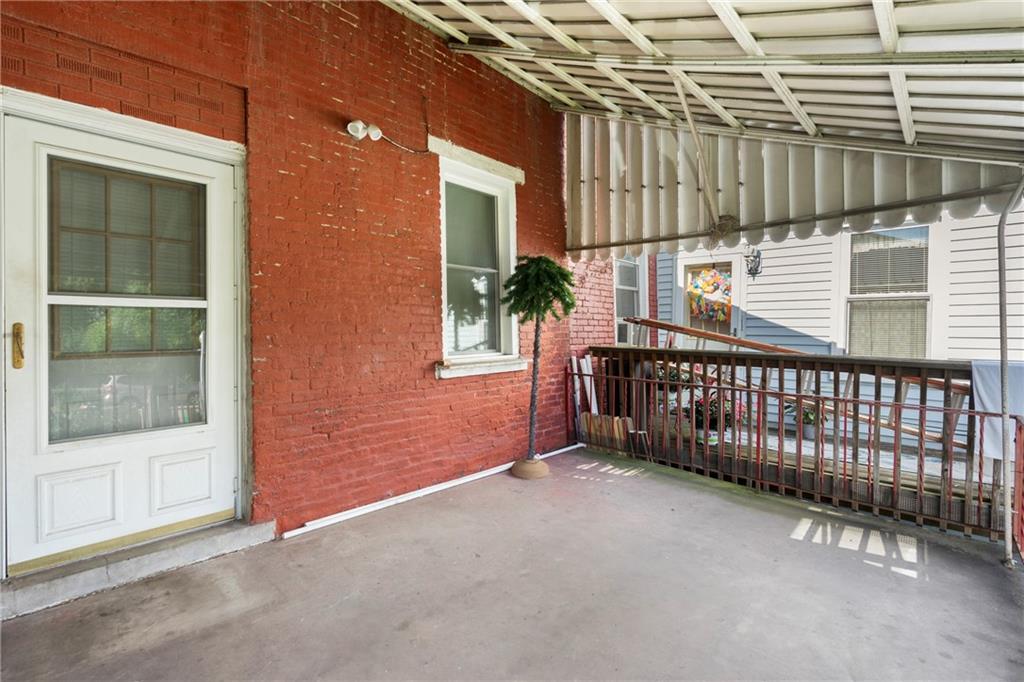 316 Stanton Pittsburgh, PA 15209 - Photo 28 of 32 a view of a balcony with a potted plant