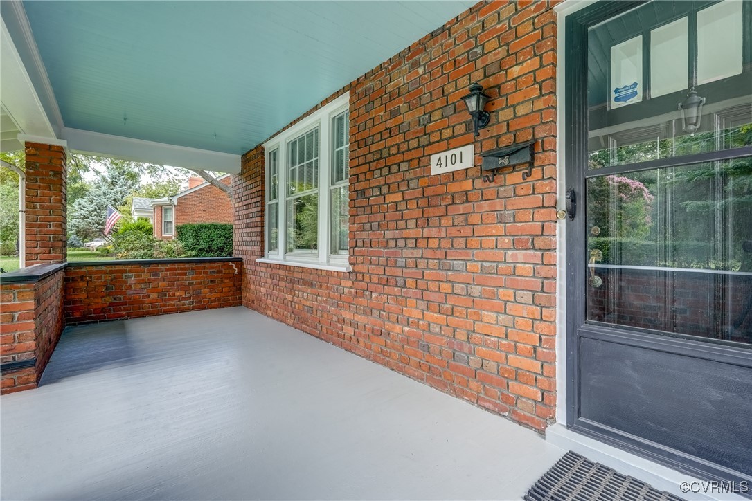 4101 Crestwood Road Richmond, VA 23227 - Photo 8 of 48 a view of a porch