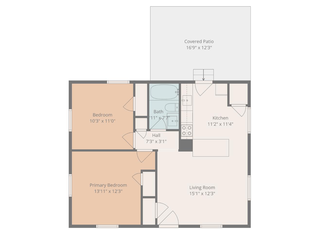 1209 Shirley Road Lynchburg, VA 24502 - Photo 27 of 27 a picture of a bench in a floor