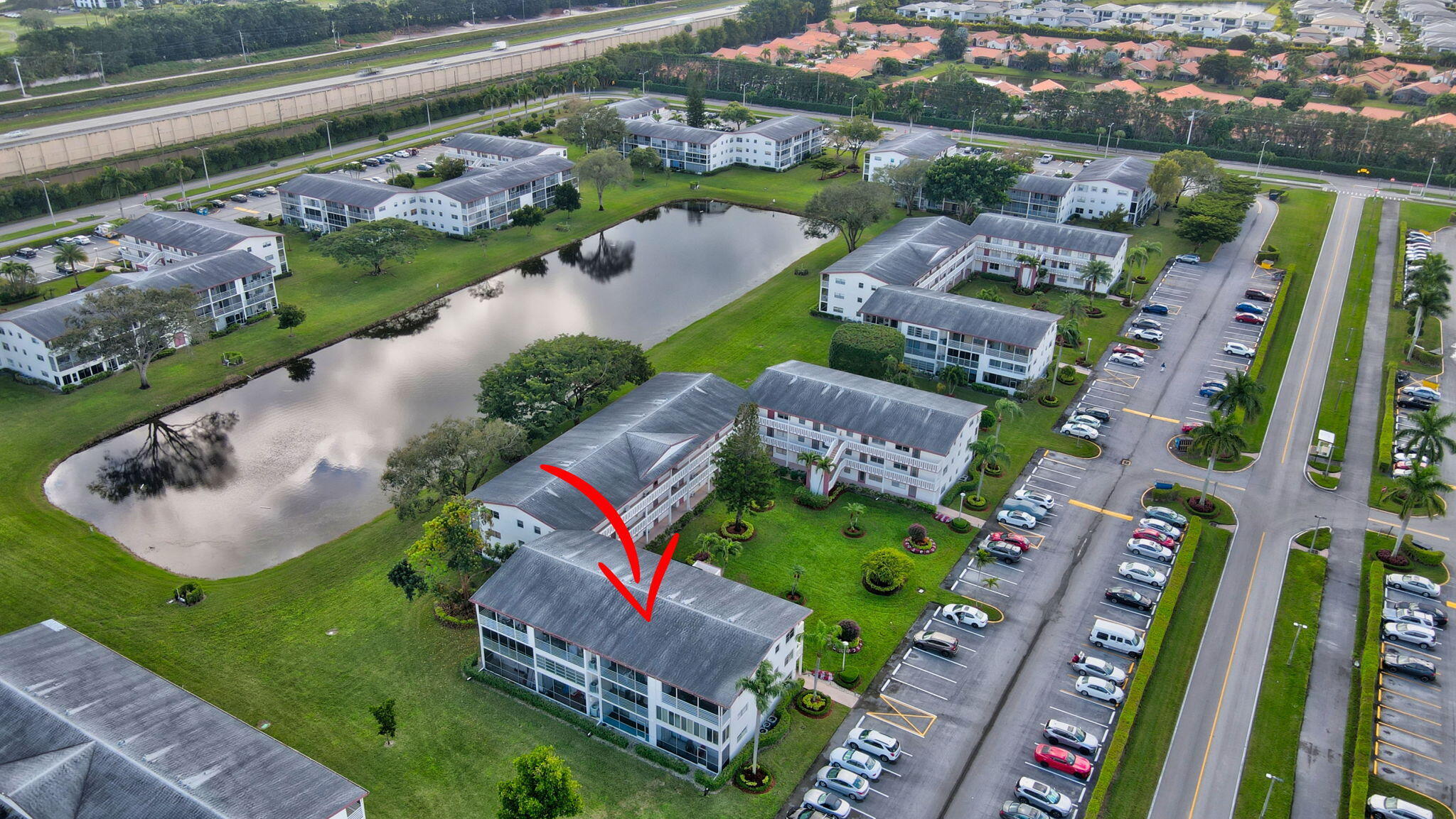 296 Fanshaw H Boca Raton, FL 33434 - Photo 28 of 74 Aerial