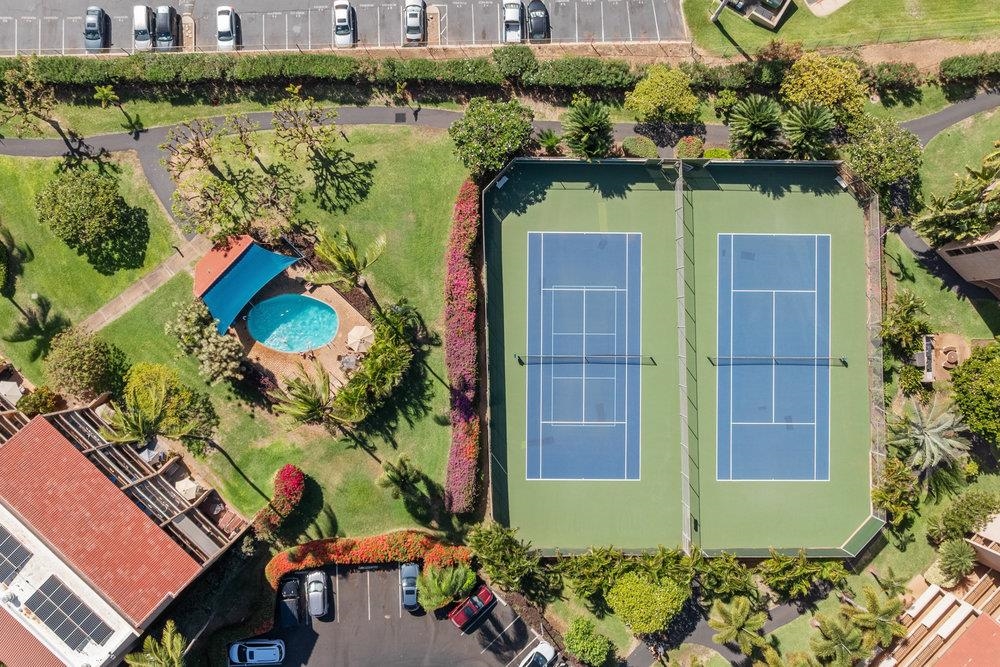 2191 South Kihei Road, Unit 2413 Kihei, HI 96753 - Photo 29 of 32 an aerial view of a house with a lake view