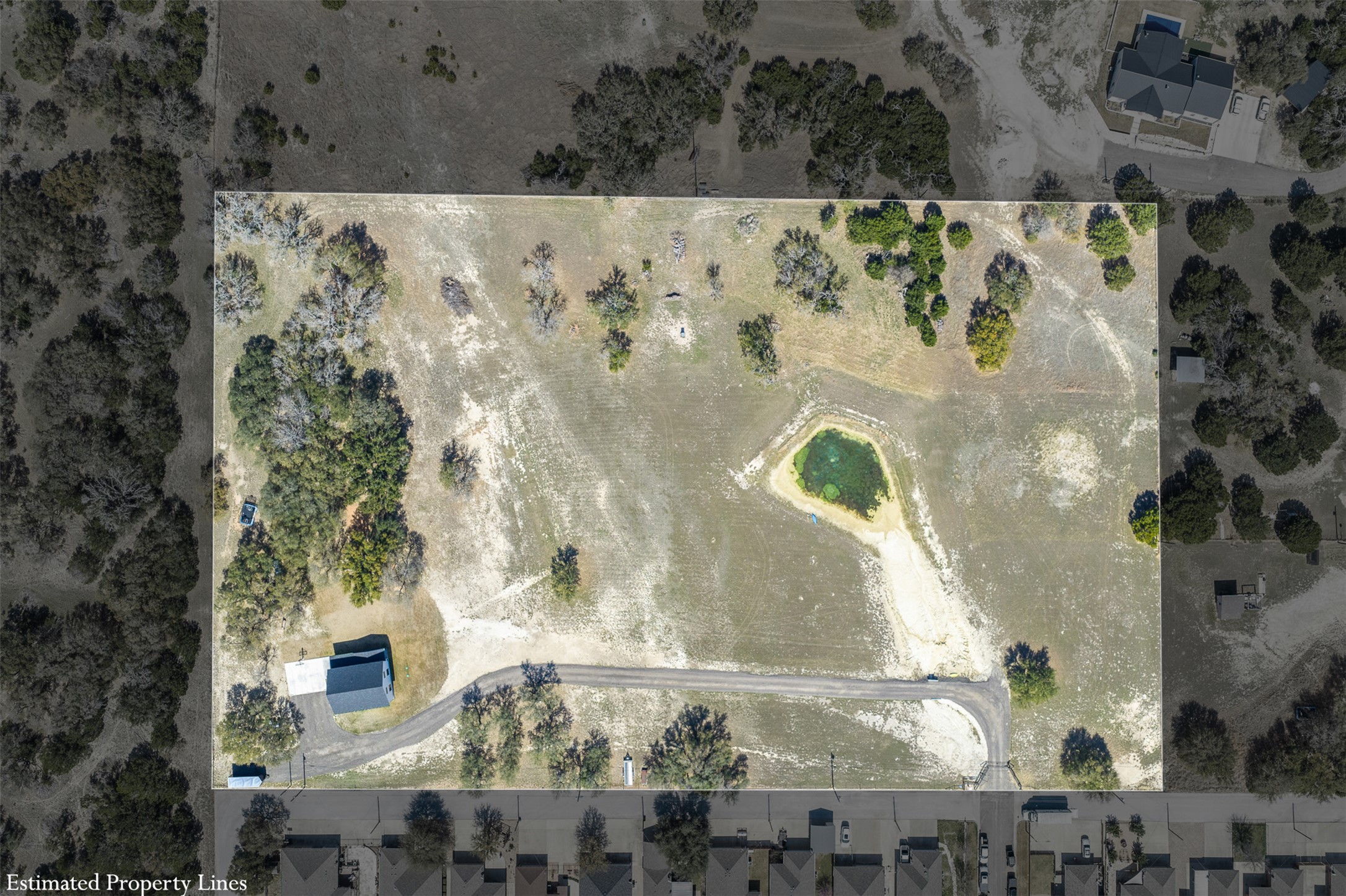 1800 Diamond Ridge Drive Lampasas, TX 76550 - Photo 4 of 40 Drone / aerial view