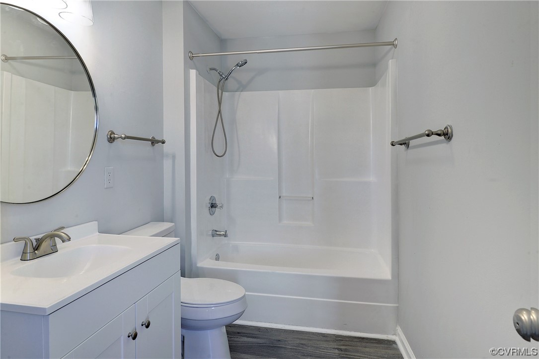 175 Racefield Drive Toano, VA 23168 - Photo 13 of 32 a bathroom with a sink toilet and shower