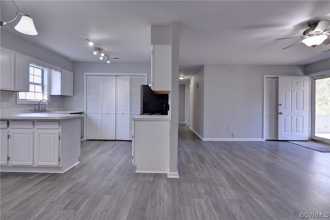 175 Racefield Drive Toano, VA 23168 - Photo 6 of 32 a kitchen with a refrigerator and a stove top oven