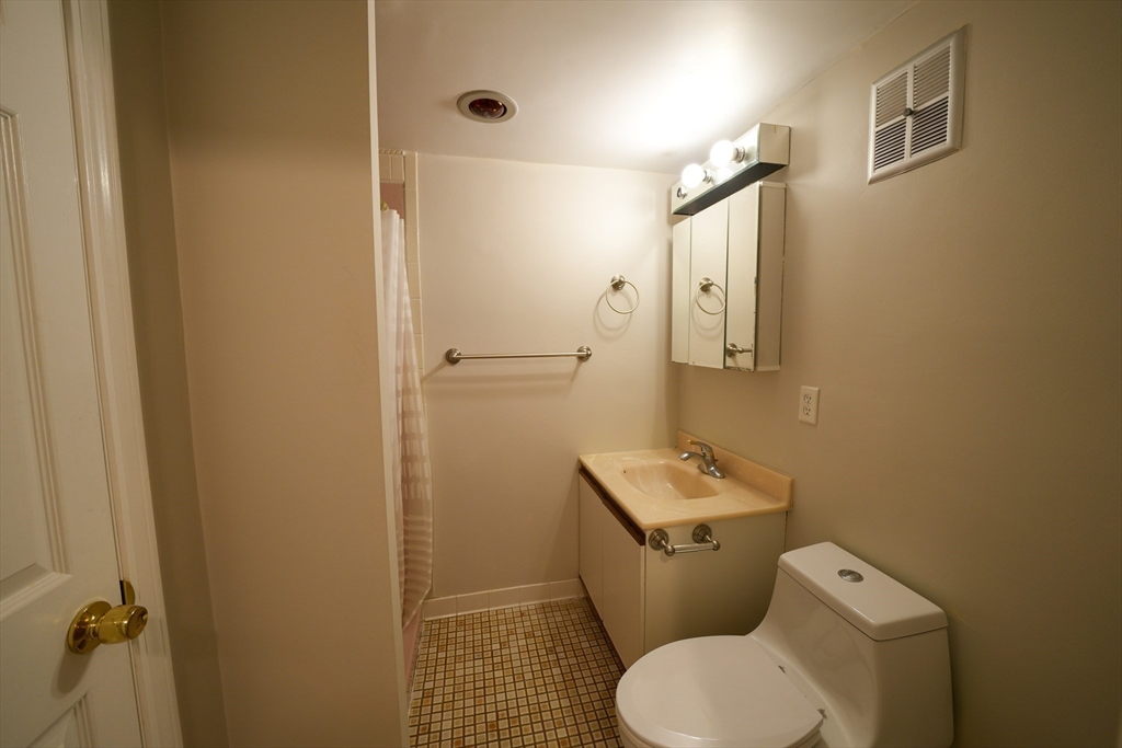 16 Winter Street, Unit 41A Waltham, MA 02451 - Photo 15 of 27 a bathroom with a toilet a sink and mirror