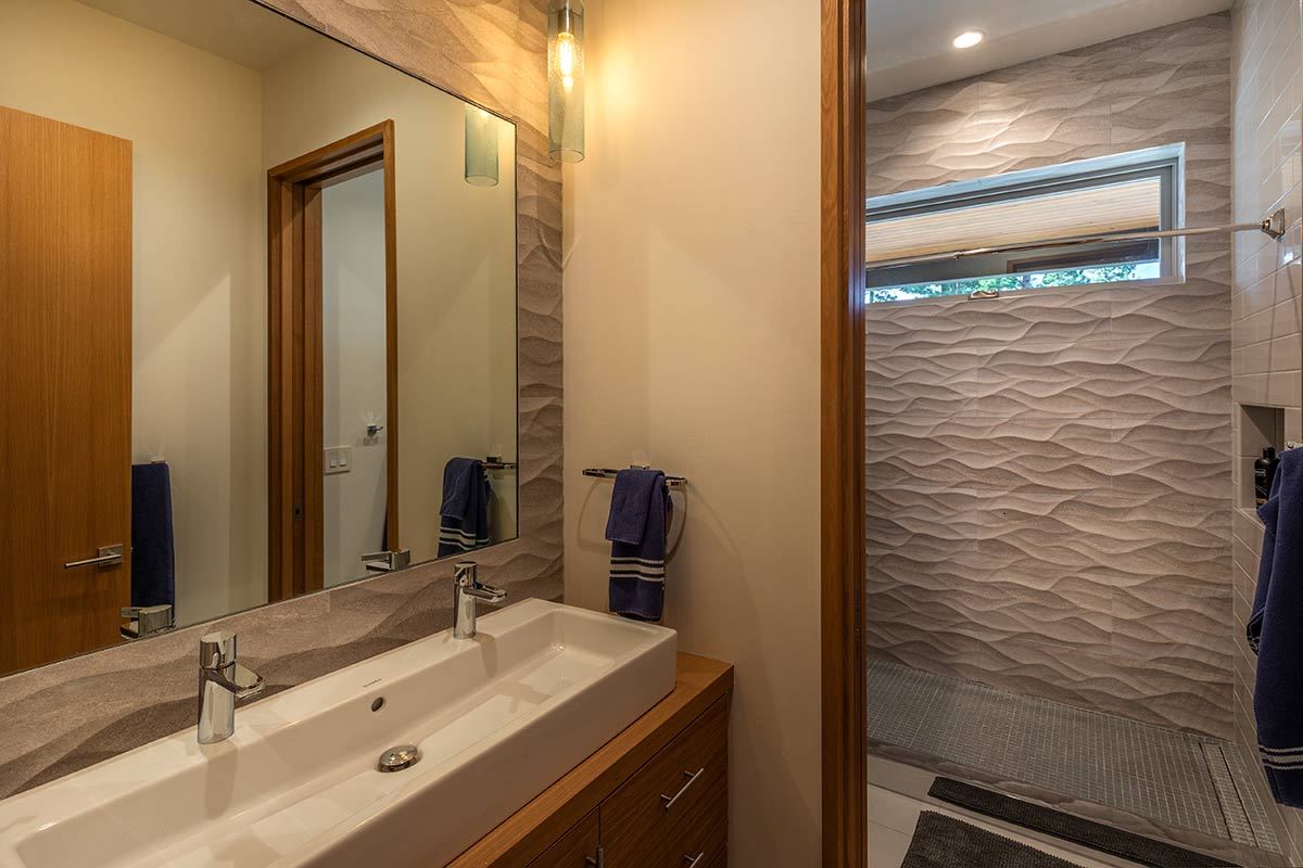 8237 Ehrman Drive Truckee, CA 96161 - Photo 20 of 21 a bathroom with a sink and a mirror