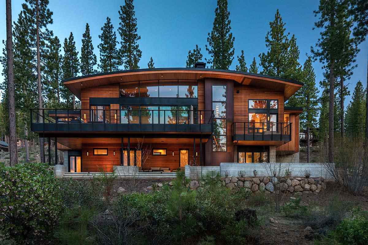 8237 Ehrman Drive Truckee, CA 96161 - Photo 3 of 21 a view of a house with a balcony