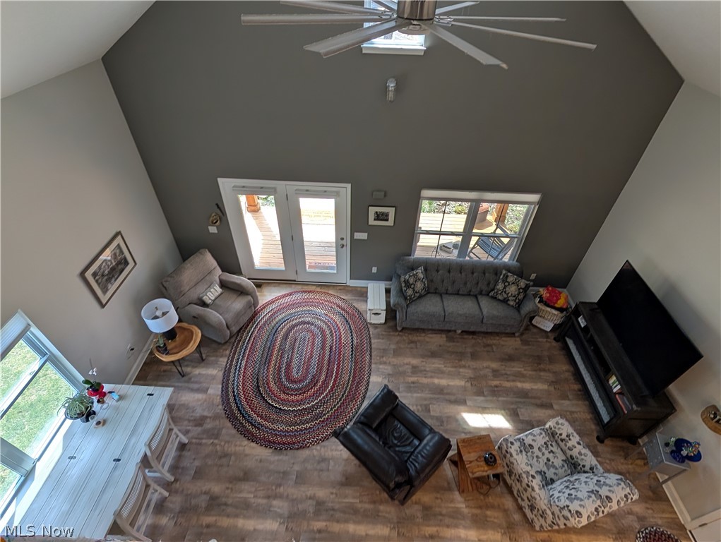 10073 Dunlap Road Cambridge, OH 43725 - Photo 19 of 49 Living room view from upstairs