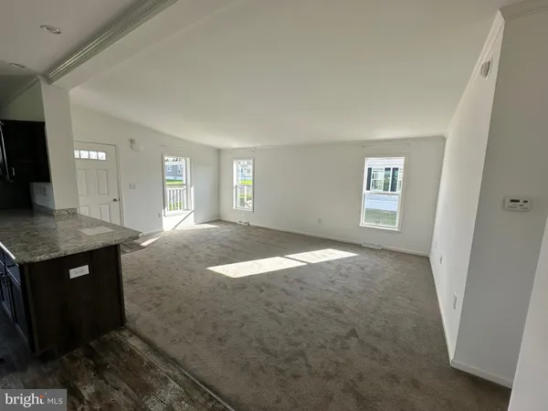 a view of kitchen and window