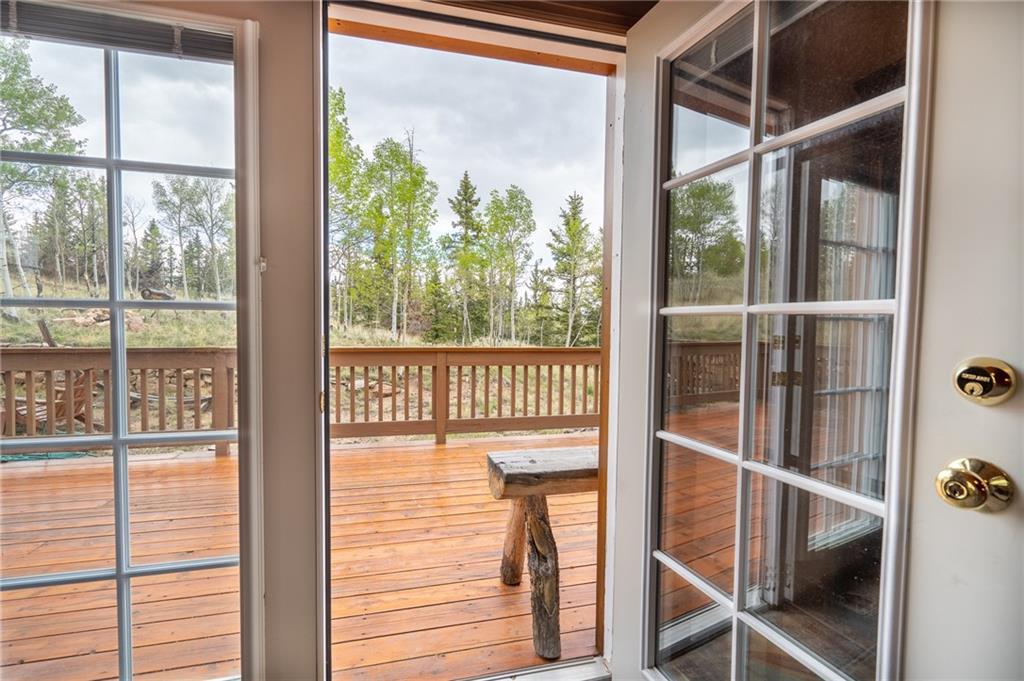 95 Ute Way Como, CO 80432 - Photo 21 of 27 a view of a balcony from a room