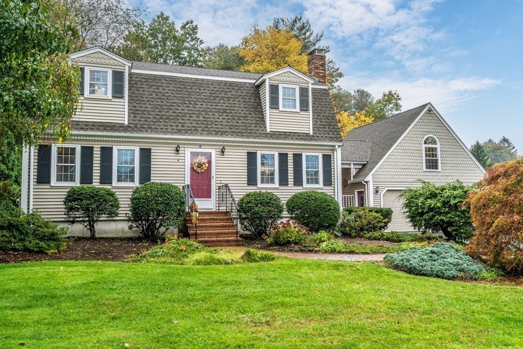 4 Robert Street Walpole, MA 02081 - Photo 1 of 37 a front view of house with yard and green space